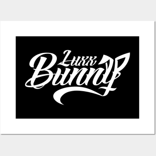 LuxxBunny White Posters and Art